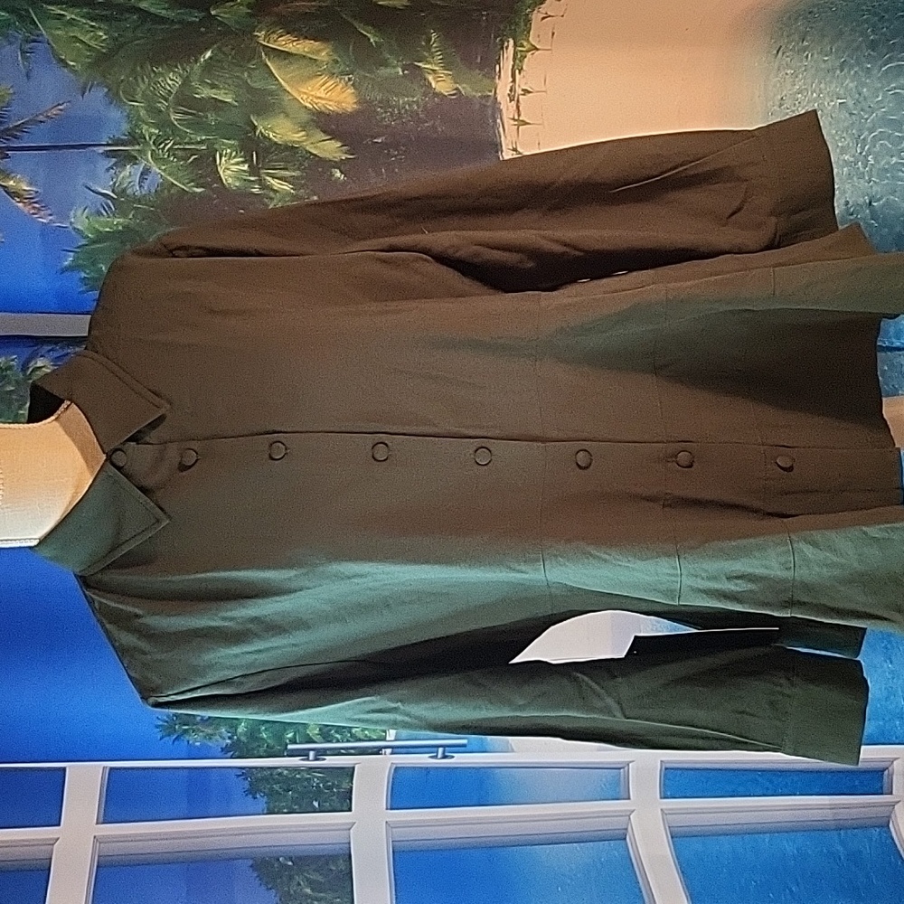 Pomander Place Ashlen Blouse in Deep Green XXL Last One